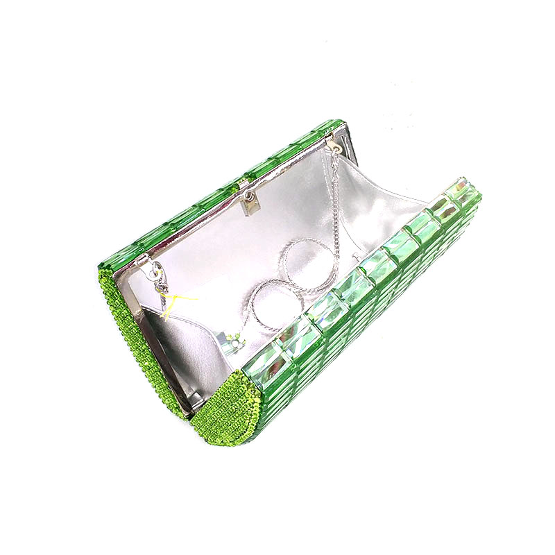 Classical Full Crystal Clutch