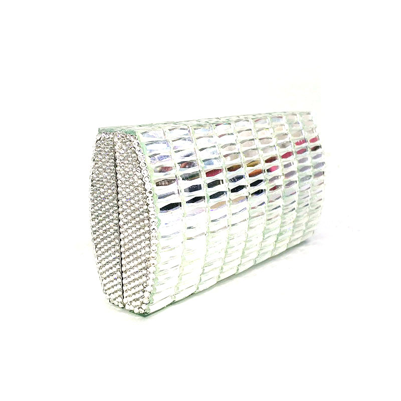 Classical Full Crystal Clutch