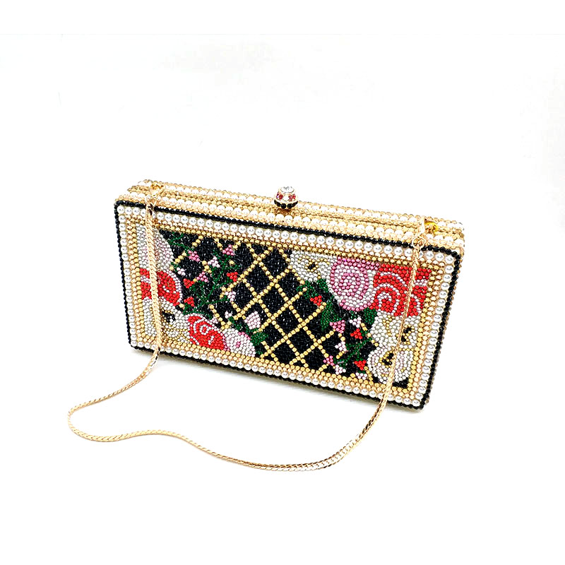 Classical Rose Clutch