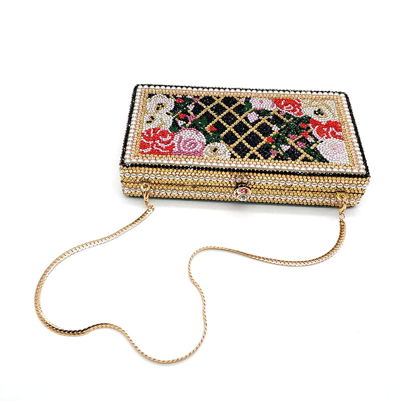 Classical Rose Clutch