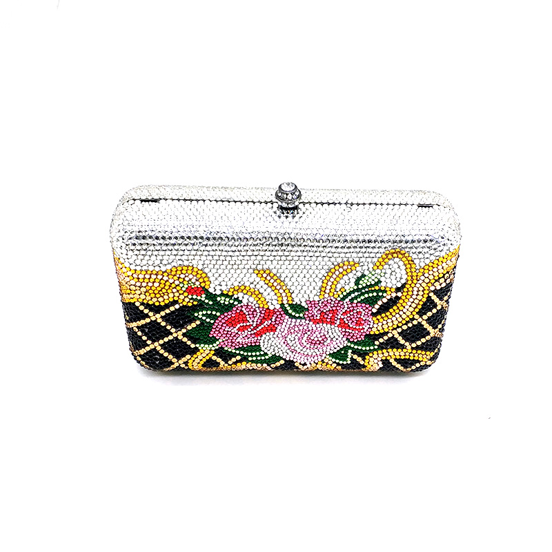 Elegant Rose Clutch