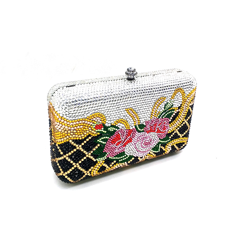 Elegant Rose Clutch