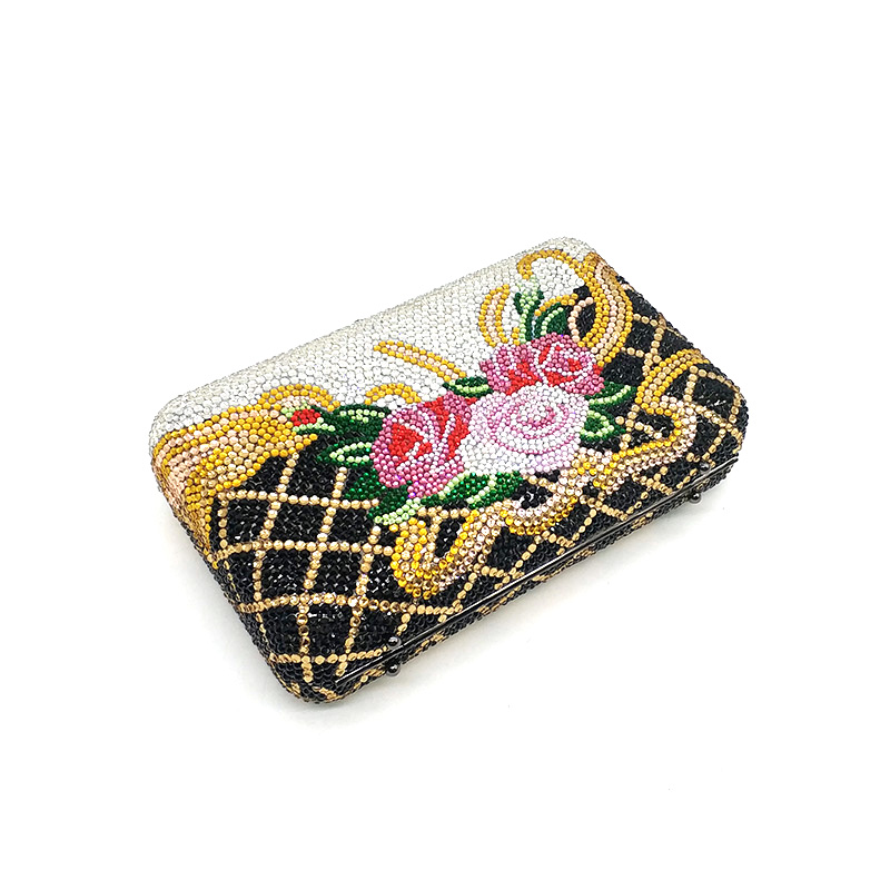 Elegant Rose Clutch