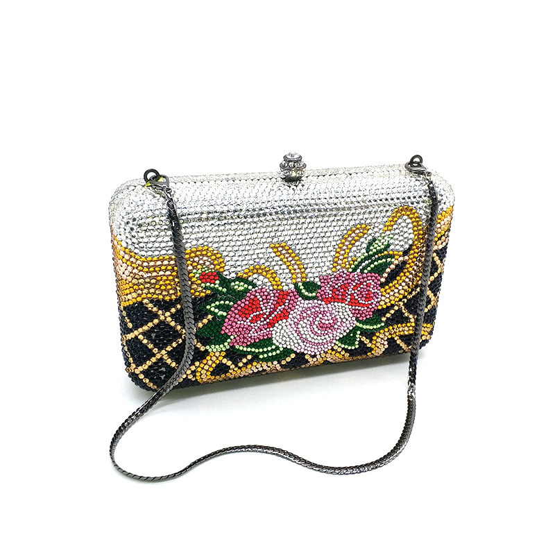 Elegant Rose Clutch