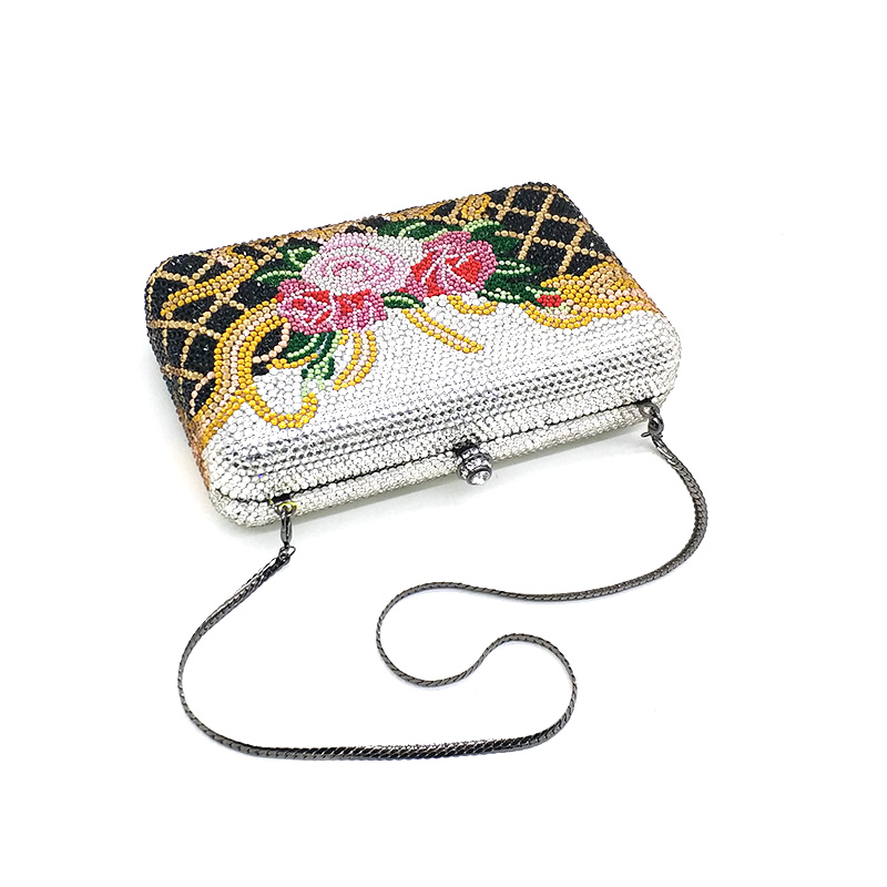 Elegant Rose Clutch