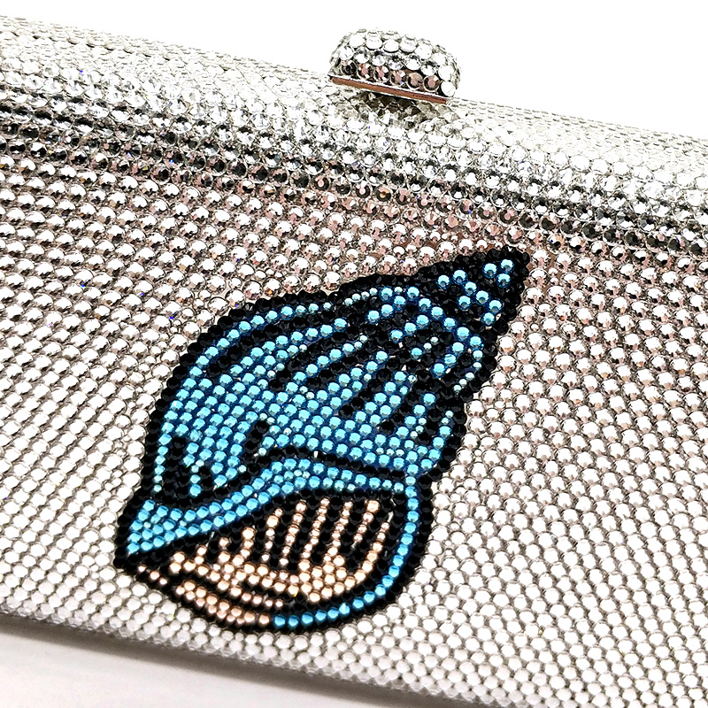 Custom-made Crystal Clutch