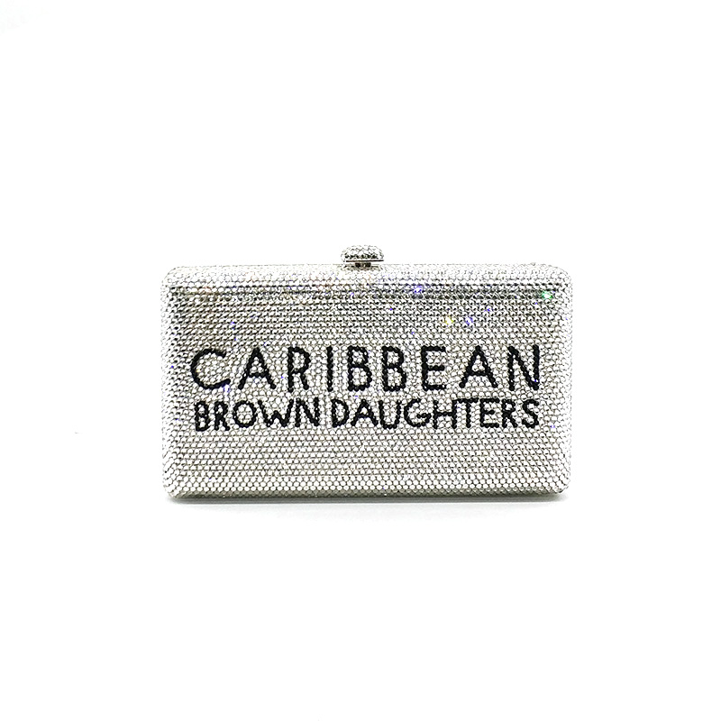 Custom-made Crystal Clutch