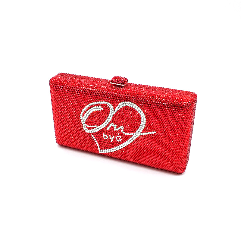 Custom-made Crystal Clutch