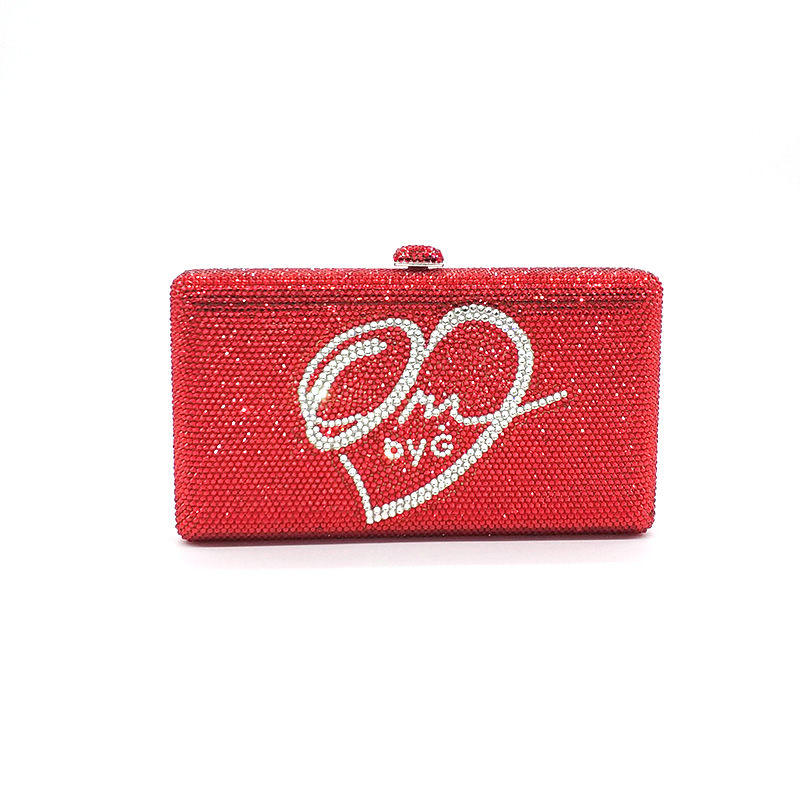 Custom-made Crystal Clutch