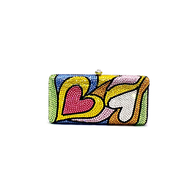 Cartoon Heart Clutch