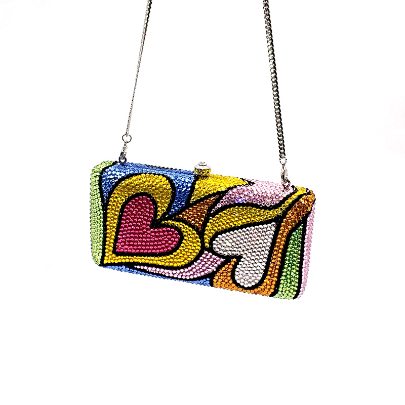 Cartoon Heart Clutch