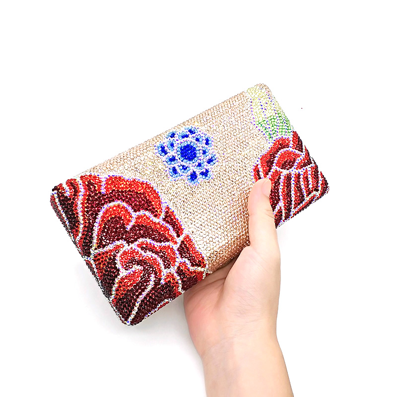 Charming Rose Clutch