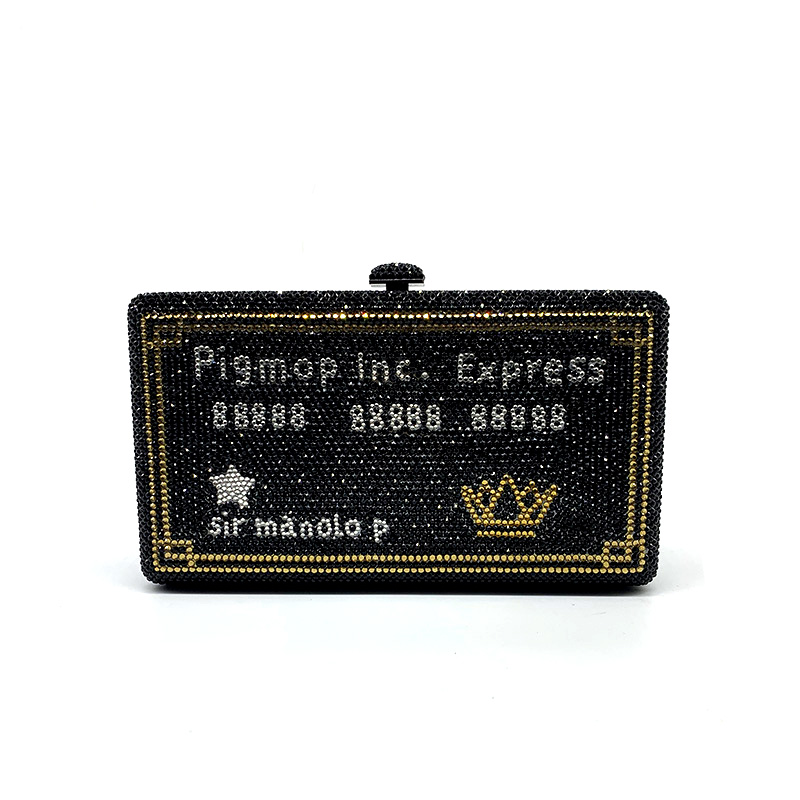 Custom Crystal Clutch