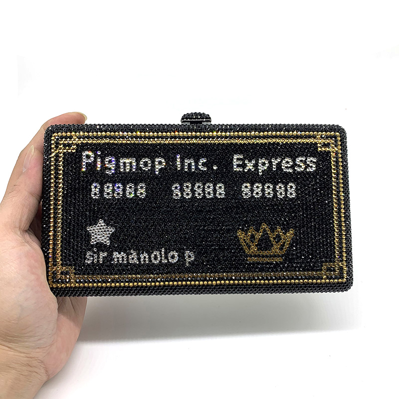 Custom Crystal Clutch