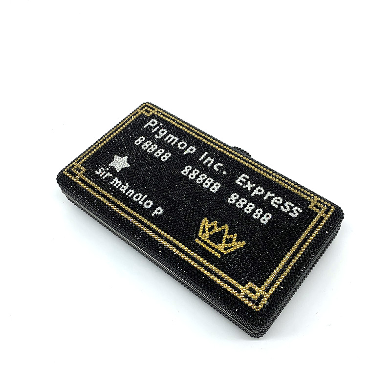 Custom Crystal Clutch