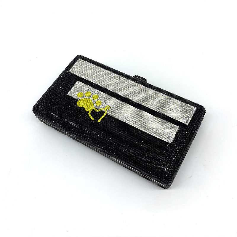 Custom Crystal Clutch