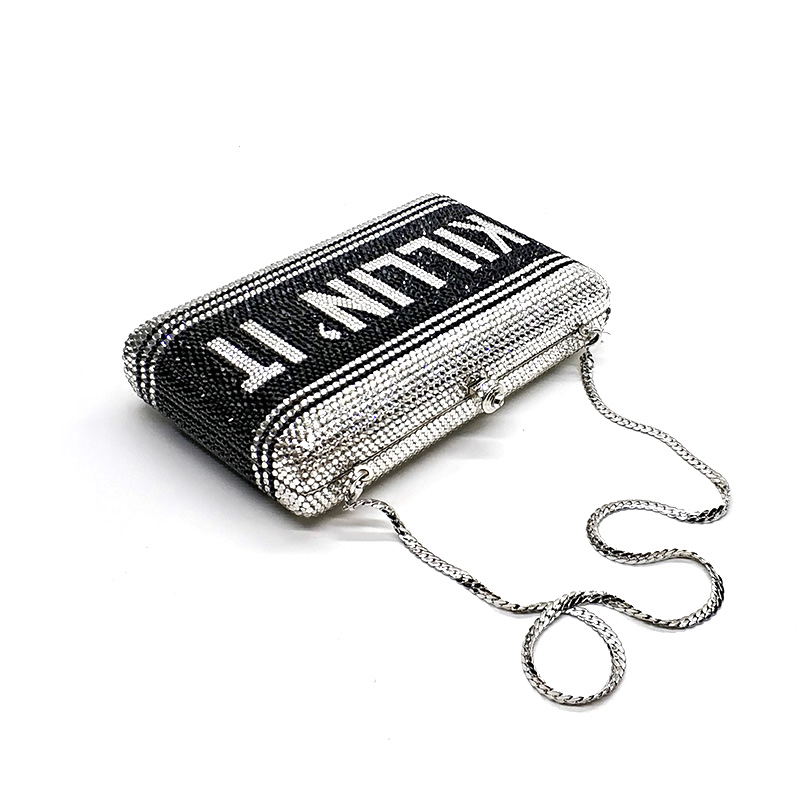 Funny Crystal Clutch