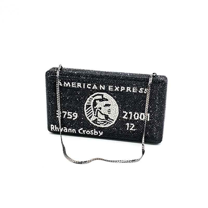 Custom Crystal Clutch