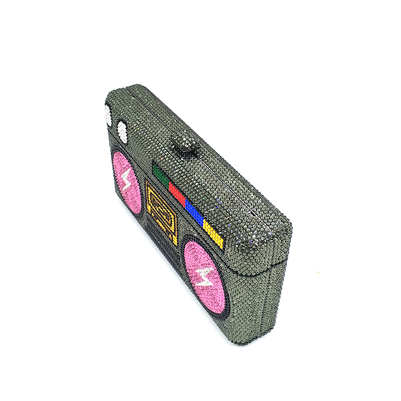 Recorder Crystal Clutch