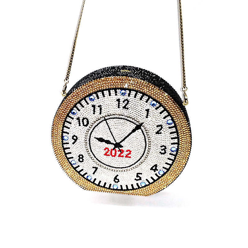 Clock Crystal Clutch
