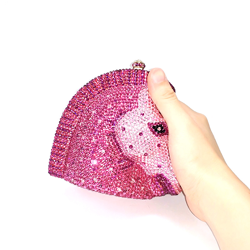 Pink Horsehead Clutch