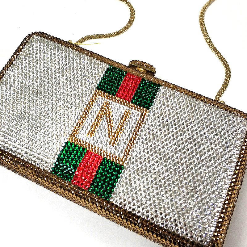 Custom Crystal Clutch