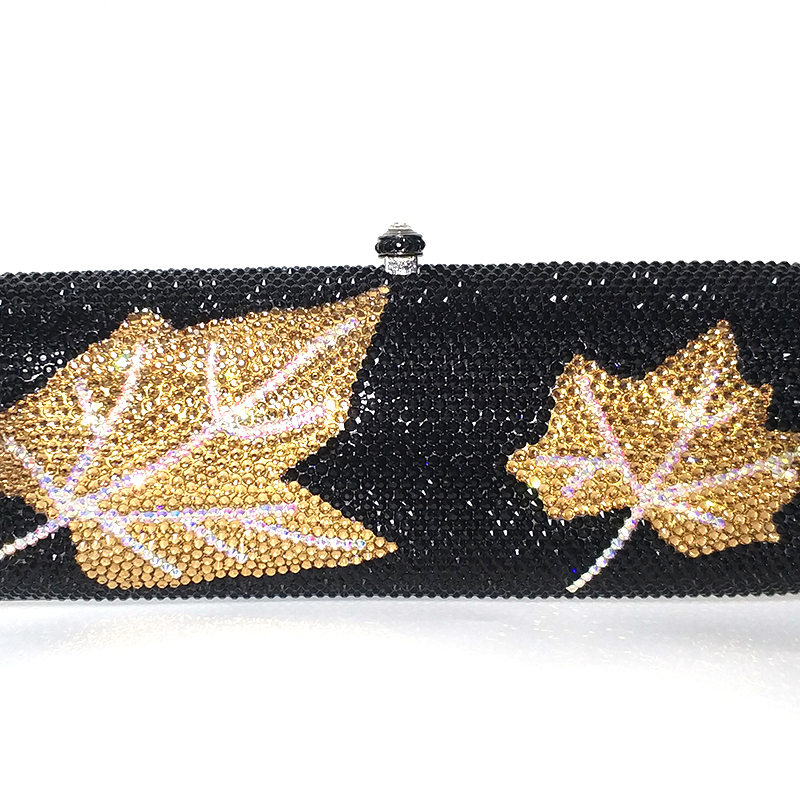 Maple Leaf Crystal Clutch