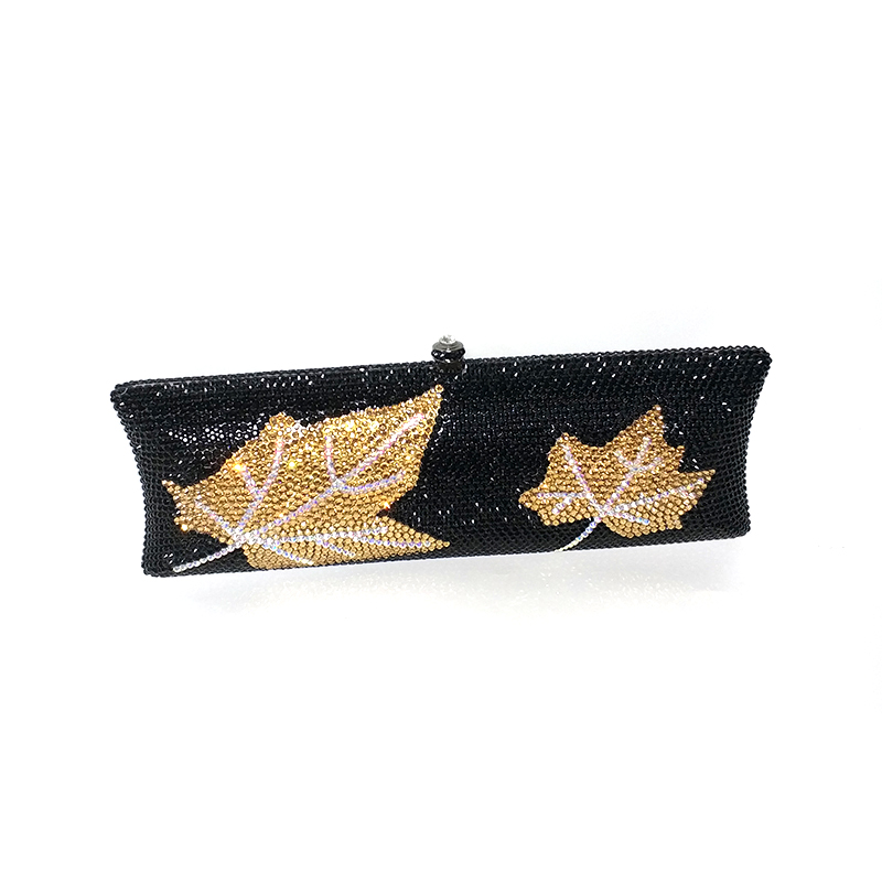 Maple Leaf Crystal Clutch