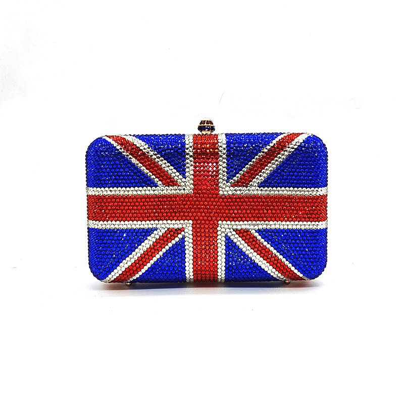 UK flag Crystal Bag