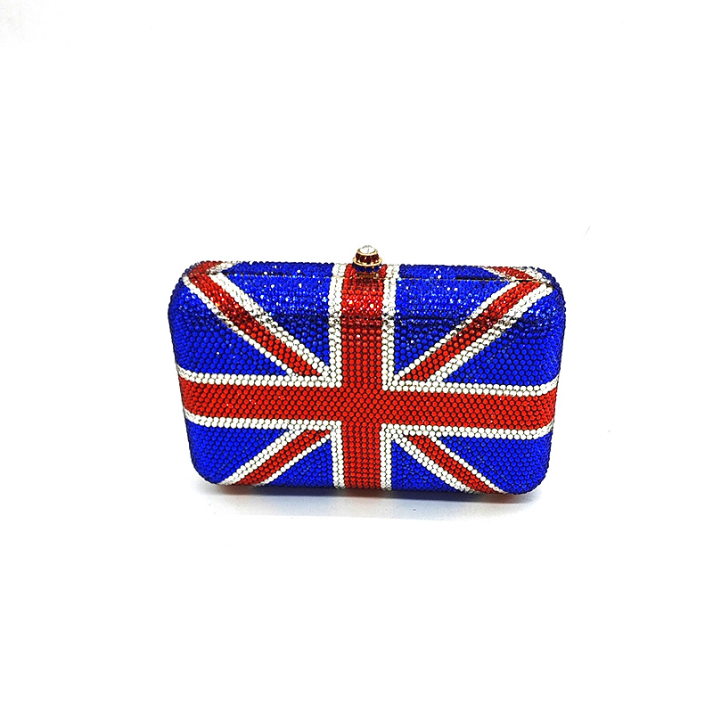 UK flag Crystal Bag