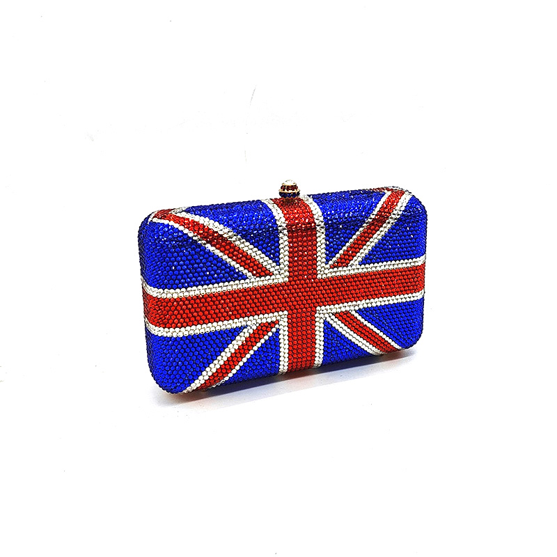 UK flag Crystal Bag