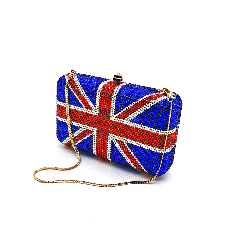 UK flag Crystal Bag