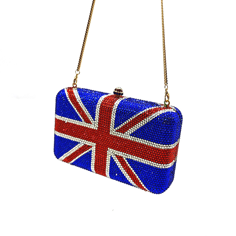 UK flag Crystal Bag