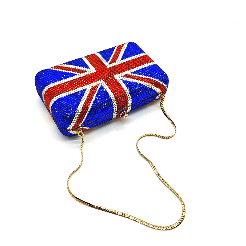 UK flag Crystal Bag