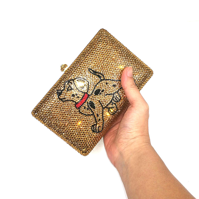 Elegant Crystal Clutch