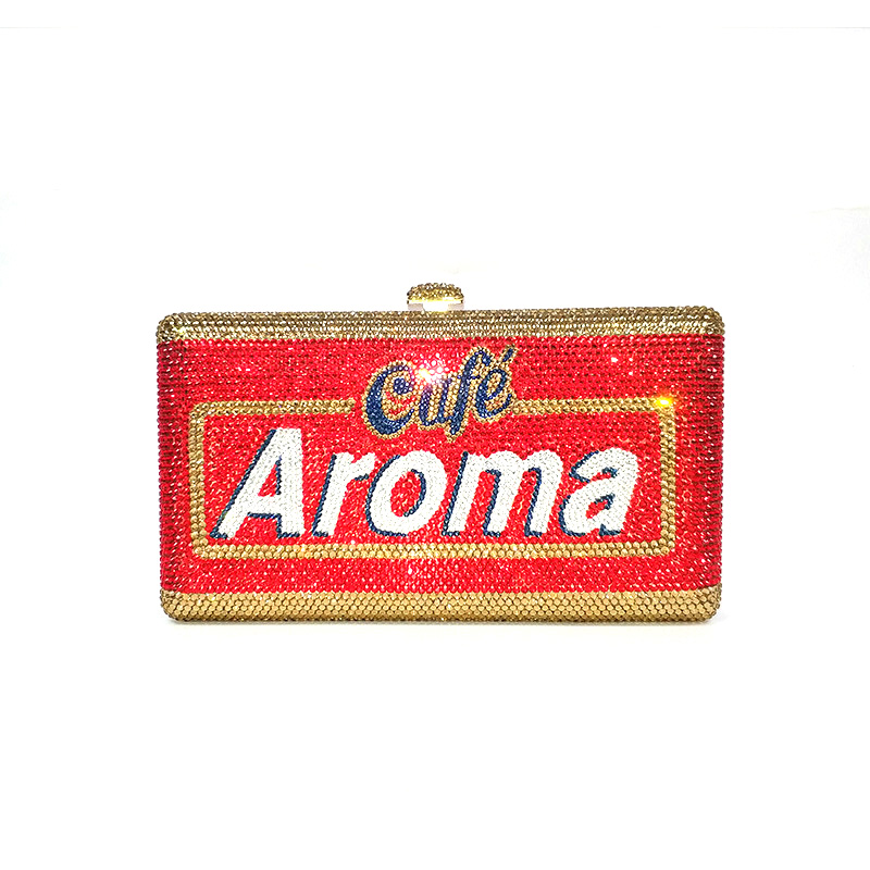 Fashion Crystal Customize Clutch
