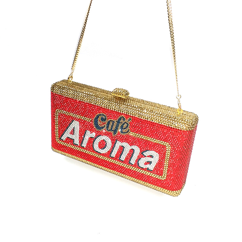 Fashion Crystal Customize Clutch