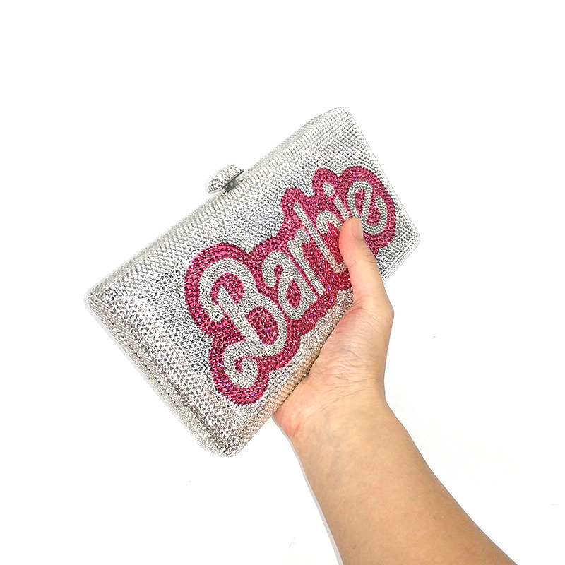 Lovely Crystal Customize Clutch