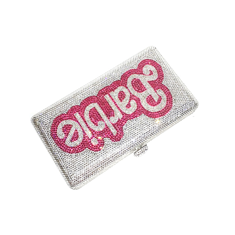 Lovely Crystal Customize Clutch