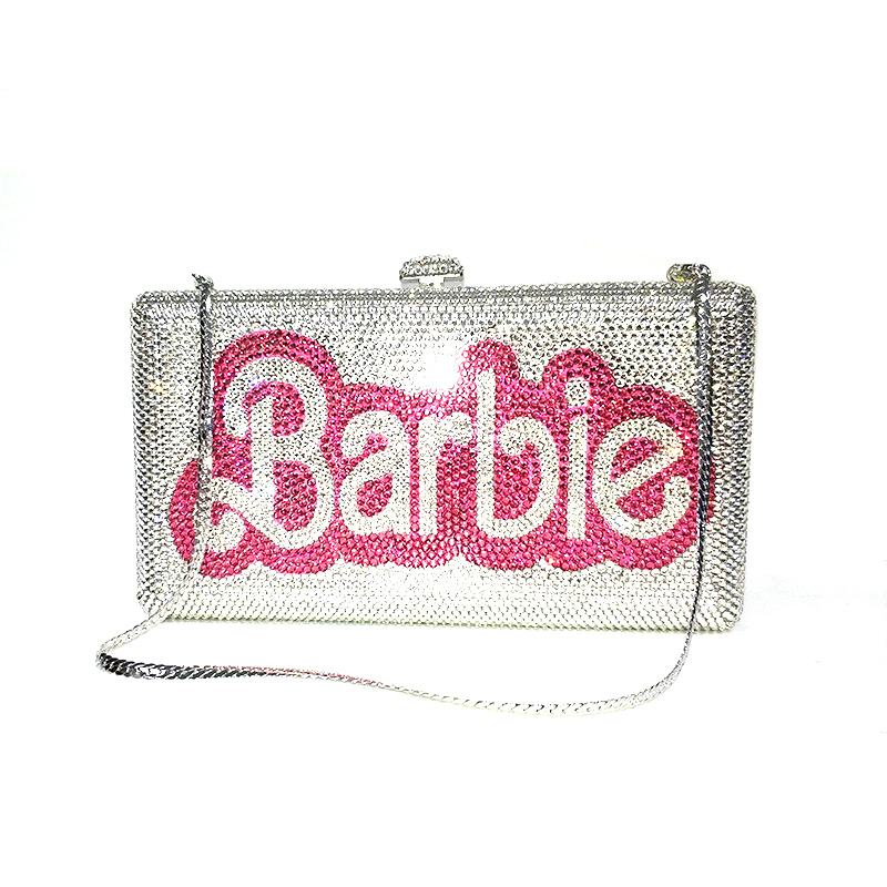 Lovely Crystal Customize Clutch