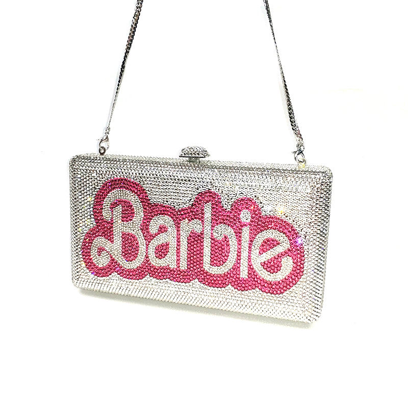 Lovely Crystal Customize Clutch