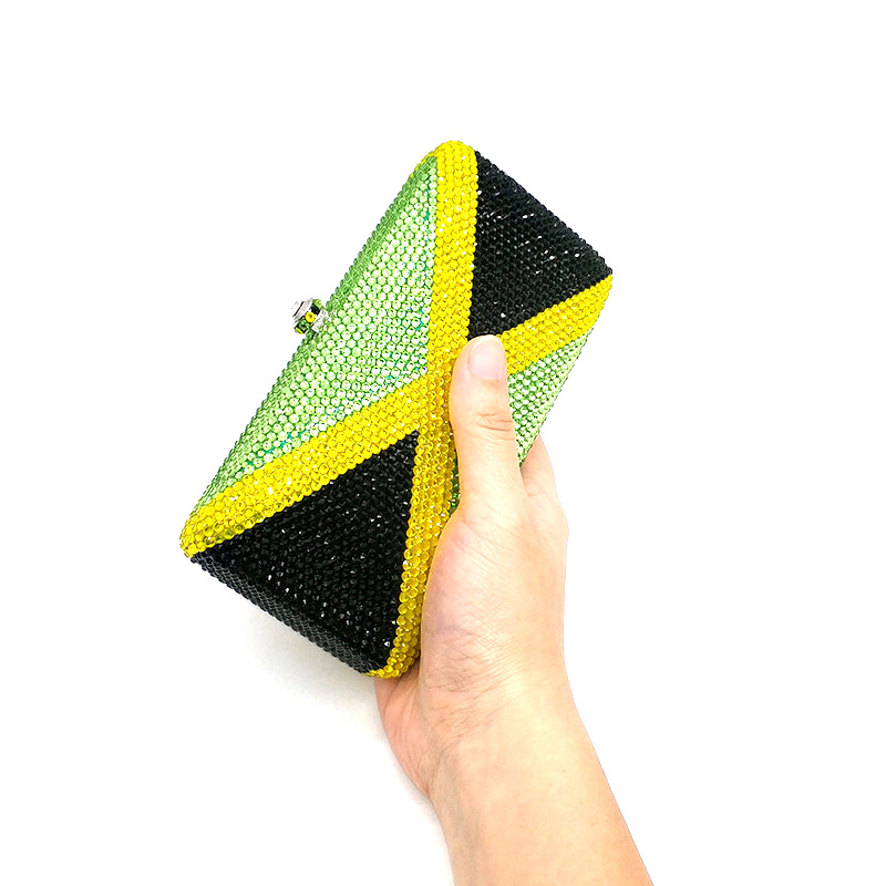 Jamaica flag Crystal Bag