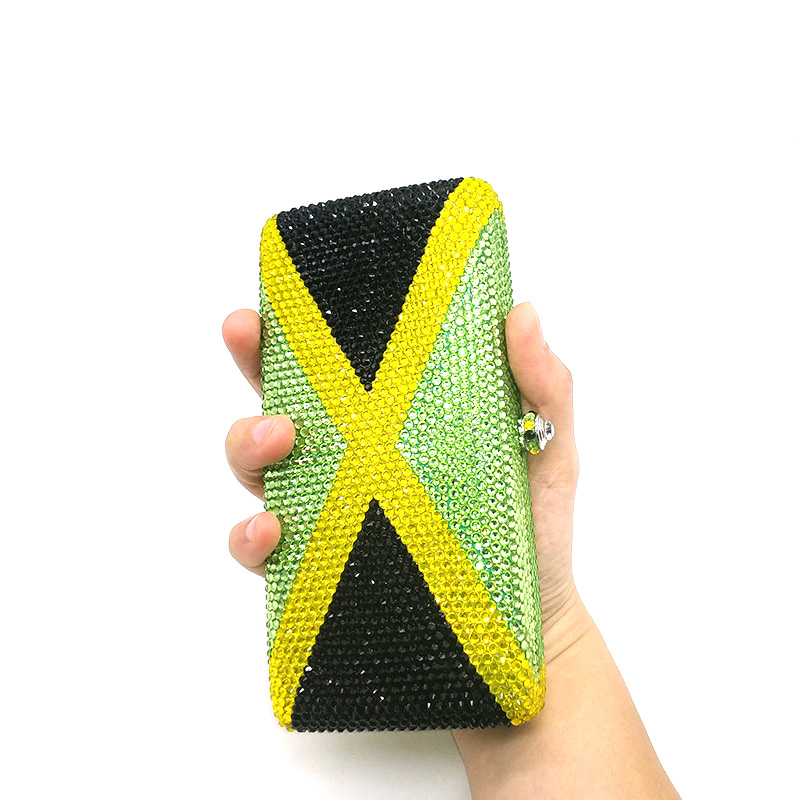 Jamaica flag Crystal Bag