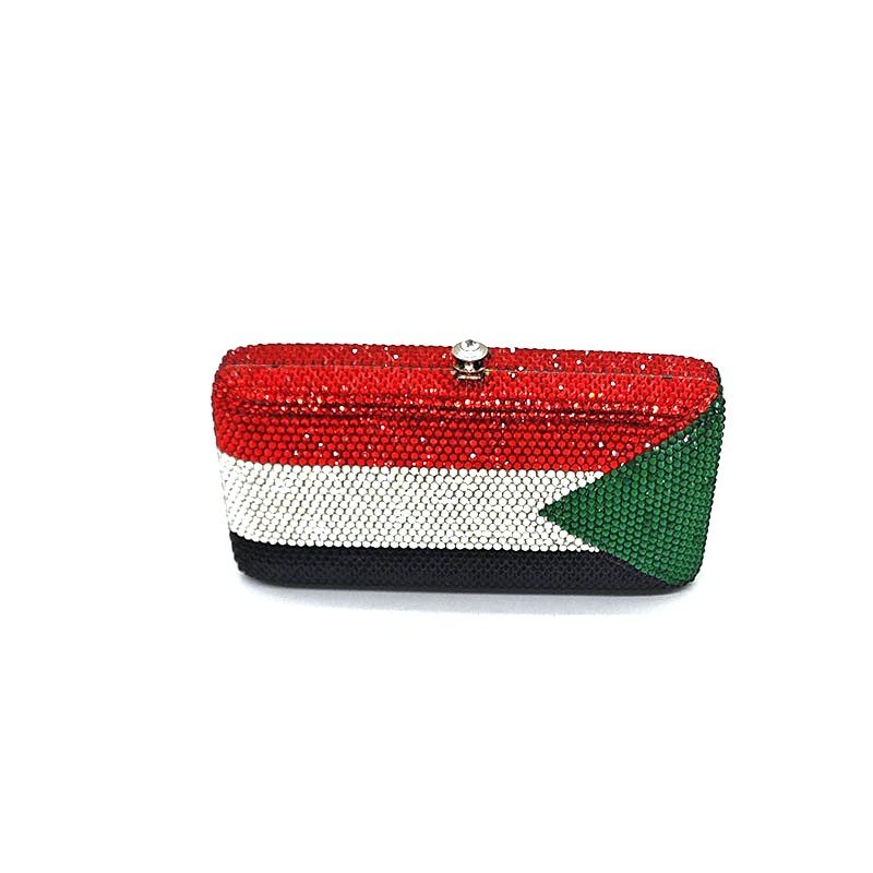 Sudan flag Crystal Bag