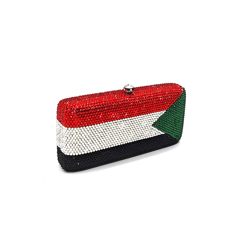 Sudan flag Crystal Bag