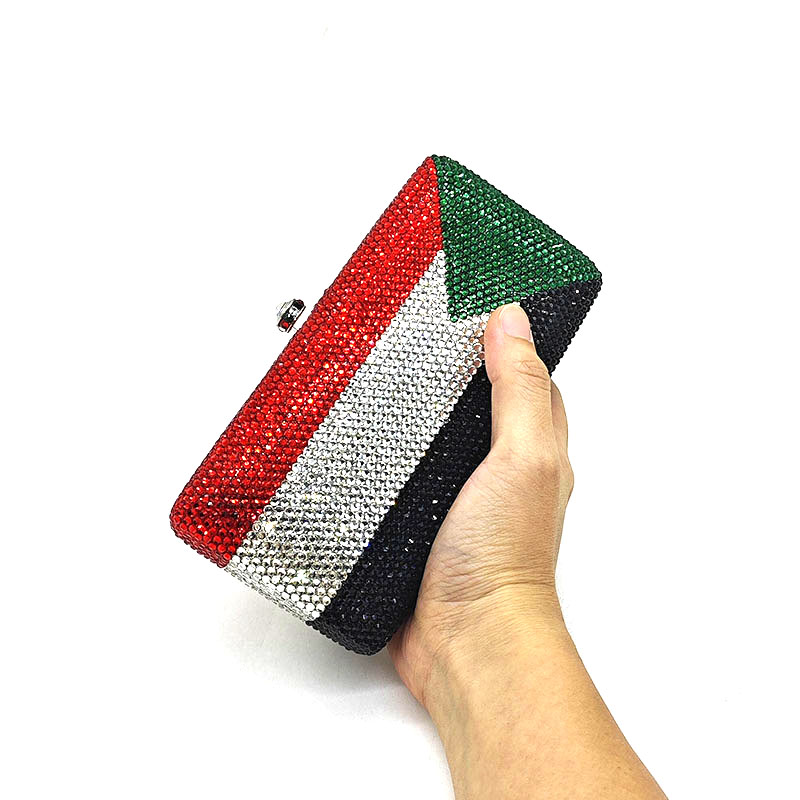 Sudan flag Crystal Bag