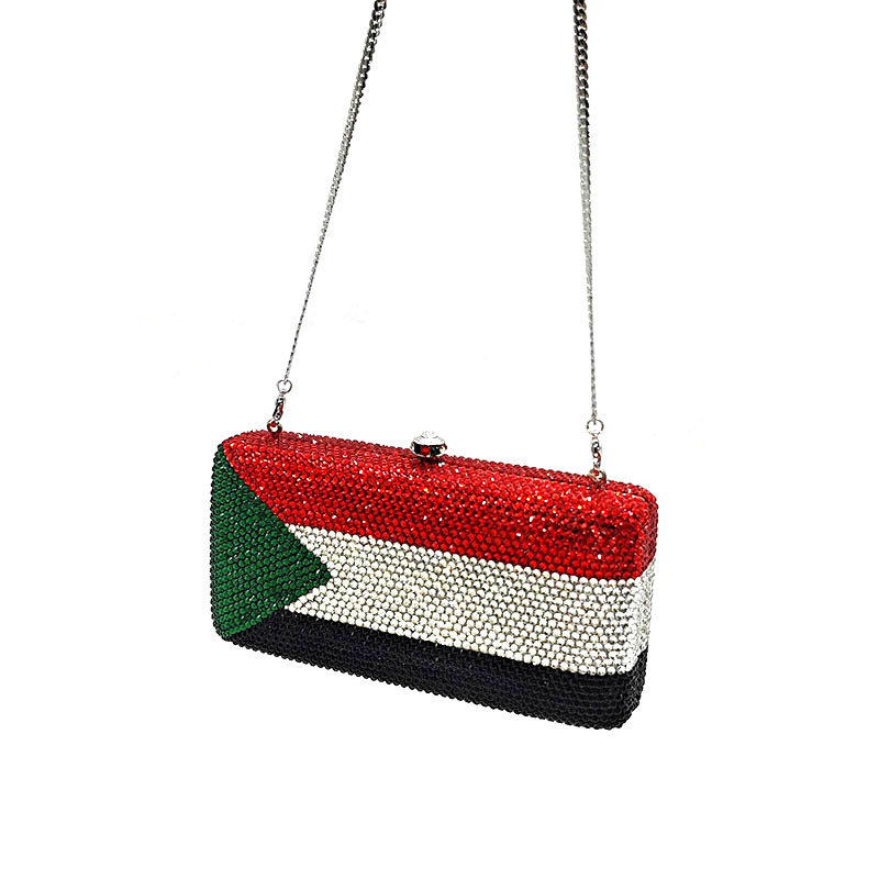 Sudan flag Crystal Bag