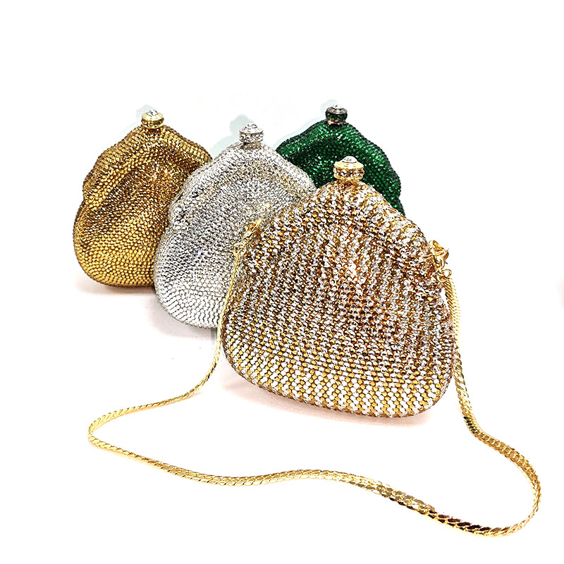 Tiny Crystal Clutch Bag