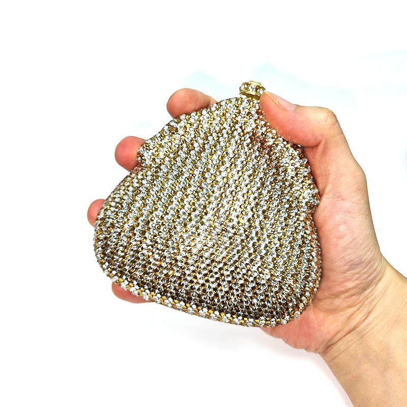 Tiny Crystal Clutch Bag
