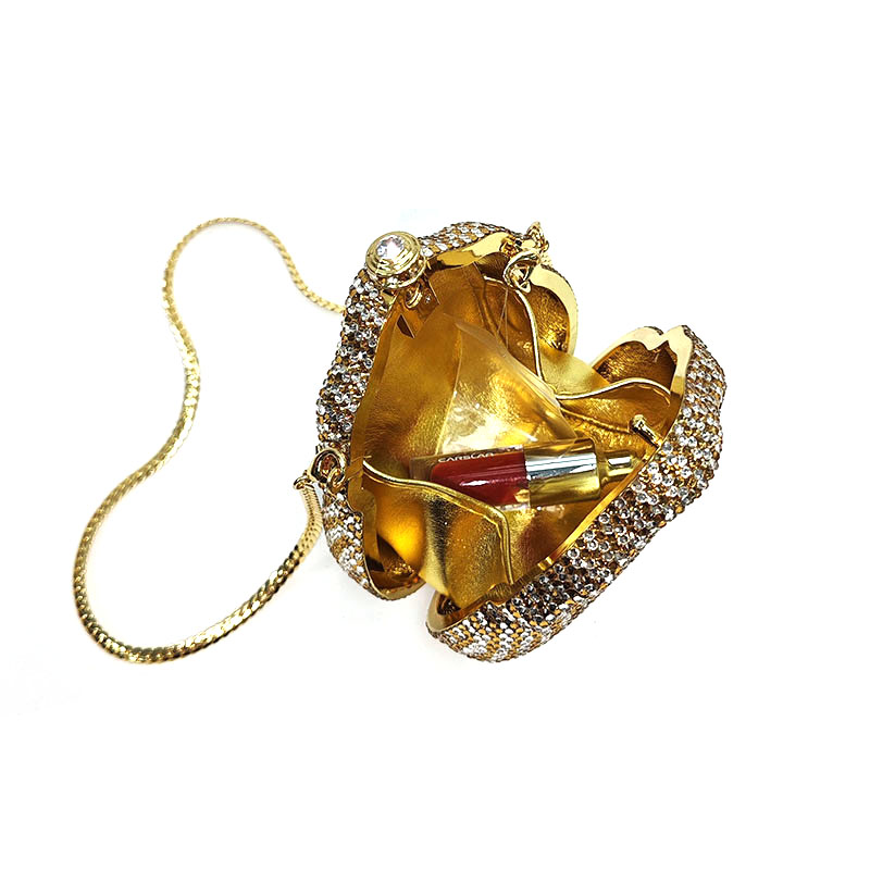 Tiny Crystal Clutch Bag